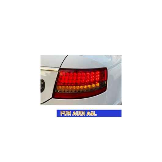 テール ランプ 適用: アウディ/AUDI A6 LED テールライト 2005-2008 A6L リア フォグ ブレーキ ウインカー レッド AL-OO-7753 AL Car light