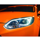 適用: フォード/FORD フォーカス ヘッドライト エンジェルアイ フォーカス 2012 2013 2014 バイキセノン レンズ H7 キセノン 4300K~8000K AL-OO-8255 AL Car light