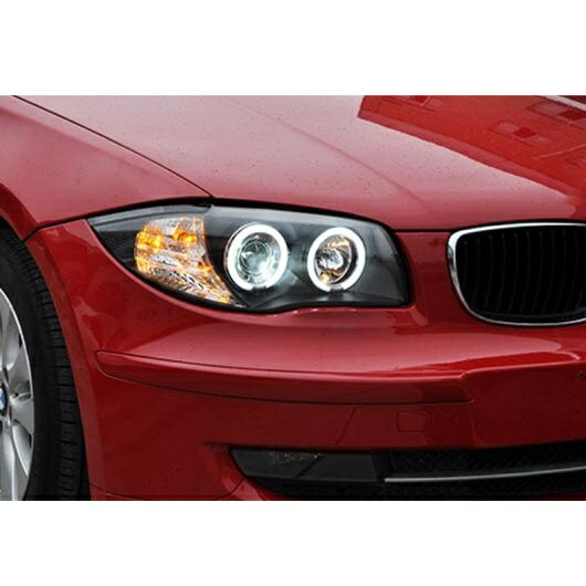 適用: BMW E87 120i 130i ヘッドライト 2004-2011 E87 LED ヘッドライト DRL レンズ ダブル ビーム H7 HID キセノン バイキセノン レンズ ロー ビームバルブなし AL-OO-8333 AL