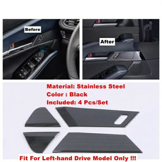 カップホルダー ライト コントロール パネル ドア ボウル ギア ボックス フットレスト カバー トリム 適用: MAZDA3 CX-30 2020-2022 アクセサリー インテリア タイプF AL-PP-0164 AL Interior parts for cars