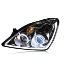 LED ヘッドライト 適用: ビュイック/BUICK ラクロス 2006-2008 LED ヘッドライト LED DRL BI/LED キセノン レンズ ヘッドライト ハイ ロー ビーム パーキング LED 6000K AL-OO-8505 AL(2)