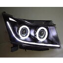 ヘッド ランプ 適用: クルーズ LED ヘッドライト 2009-2015 エンジェル アイ LED DRL HID キット バイキセノン レンズ ロー ビーム 4300K~8000K AL-OO-8665 AL Car light