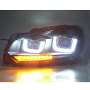 適用: VW ゴルフ 6 ヘッドライト 2009-2012 ダイナミック シグナル GOLF6 LED DRL HID ヘッド ランプ エンジェル アイ バイキセノン ビーム アクセサリー 4300K~8000K AL-OO-8873 AL Car light