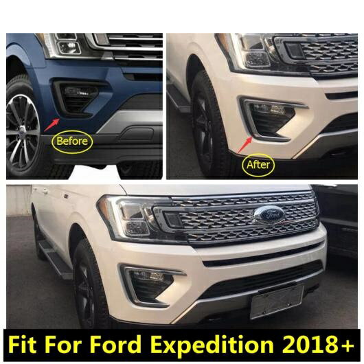 商品種別：Chromium Styling材質：ABS特徴：For Ford Expedition 2018 2019 Only対応車種：For Ford Expedition 2018 2019 Only年式：2018 2019当社では複数店舗を運営し他店舗でも販売しております。そのため、商品の品切れ等によりお届けできない場合、 またはお届けが遅れる場合がございます。その際には当店よりご連絡を差し上げますが、あらかじめご了承くださいますようお願いいたします。また、商品の手配が行えないことが判明してから商品ページに反映されるまで、営業日・営業時間の都合により数日ほどお時間をいただく場合がございます。当店ではこの商品の適合確認は行っておりません。※こちらの商品は純正品ではございません。輸入品の為、多少の汚れ、スレがある場合がございます。当社では複数店舗を運営し他店舗でも販売しております。そのため、商品の品切れ等によりお届けできない場合、 またはお届けが遅れる場合がございます。その際には当店よりご連絡を差し上げますが、あらかじめご了承くださいますようお願いいたします。また、商品の手配が行えないことが判明してから商品ページに反映されるまで、営業日・営業時間の都合により数日ほどお時間をいただく場合がございます。右ハンドル車用・左ハンドル車用の区別のある商品がございます。特にミラー、エアコンダクトカバー、メーターカバーなど左右で形状が異なる可能性が高い商品につきましてはご注意ください。画像をご確認いただいた上で、ご注文いただけますようお願いいたします。商品説明に記載のあるグレードのみ適合いたします。（グレードなど記載のない場合は標準モデルのみ適合）■適用関連事項フォード FORD フォグ ライト ランプ automobile motorcar オートモービル モーターカー カー 車 自動車 車両■JAN4570106989876