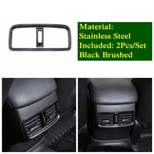 スタート ストップ セントラル コントロール ストリップ ウインドウ リフト ボタン パネル カバー トリム 適用: MAZDA6 2019-2021 ブラック模様 ステンレス スチール タイプB AL-PP-1279 AL Interior parts for cars