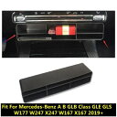 セントラル ストレージ ボックス カード トレイ オーガナイザー トリム 適用: メルセデス ベンツ A B GLB クラス GLE GLS W177 W247 X247 W167 X167 2019-2021 AL-PP-1671 AL Interior parts for cars