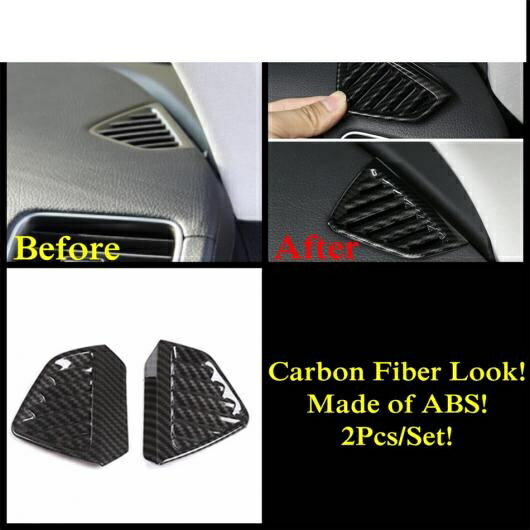 アクセサリー 適用: メルセデス・ベンツ GLE GLS GLE320 450 2020 2021 ABS インサイド/センター エアコン AC 吹き出し口 カバー トリム A カーボン調 AL-PP-1730 AL Interior parts for cars