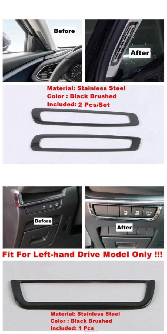 ギア カップホルダー ピラー A エア AC ドア ボウル ランプ コントロール フットレスト カバー トリム 適用: MAZDA3 2019-2022 インテリア アクセサリー タイプA・タイプB AL-PP-1755 AL Interior parts for cars