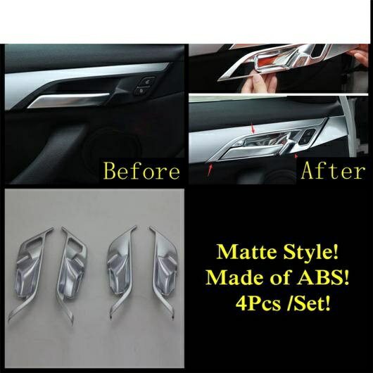 ヘッド ランプ アームレスト ボックス エア AC ウインドウ リフト ハンドル ボウル ギア パネル カバー トリム マット インテリア アクセサリー 適用: BMW X2 F39 2018-2021 タイプF AL-PP-1958 AL Interior parts for cars