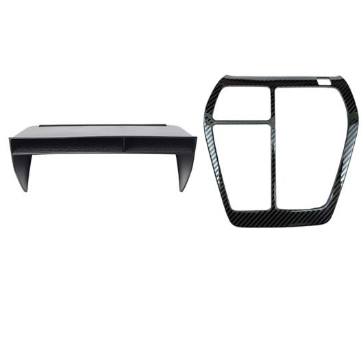 センター コンソール オーガナイザー カーボンファイバー調 内側 ギア シフト ボックス パネル カバー ..