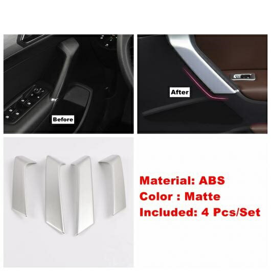 マット インテリア キット ドア ボウル/AC エア/ギア シフト パネル/ドア スピーカー/グローブ ボックス カバー トリム 適用: VW トゥーラン 2016-2021 タイプH AL-OO-9100 AL Interior parts for cars