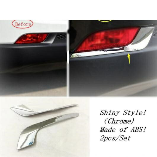 フロント/リア テール バンパー フォグライト アイリッド アイブロー フレーム カバー トリム 適用: ジープ/JEEP コンパス 2017-2021 クローム エクステリア アクセサリー タイプB AL-OO-9152 AL Exterior parts for cars