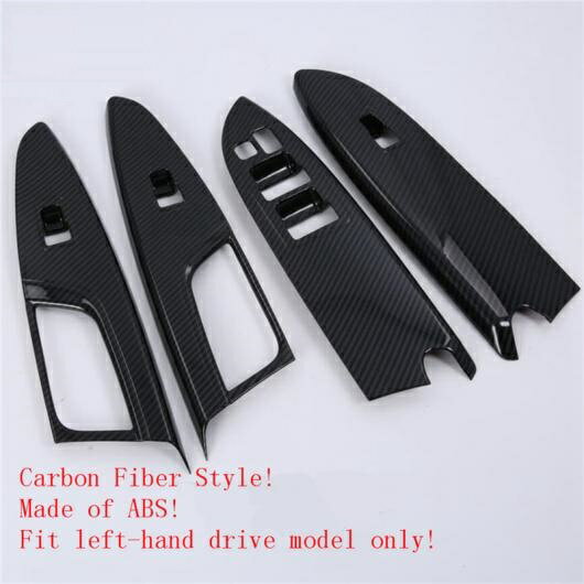 インナー ドア ハンドル ホルダー ウインドウ リフト ボタン スイッチ パネル カバー トリム ABS 適用: 三菱 エクリプス クロス 2018 2019 2020 2021 モデル A AL-OO-9399 AL