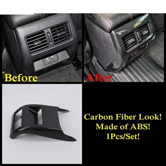 ABS カーボン調 アクセサリー 適用: 日産 アルティマ/ティアナ 2019-2022 ギア シフト ヘッド ノブ/バックミラー ミラー インテリア カバー トリム モデル C AL-OO-9597 AL