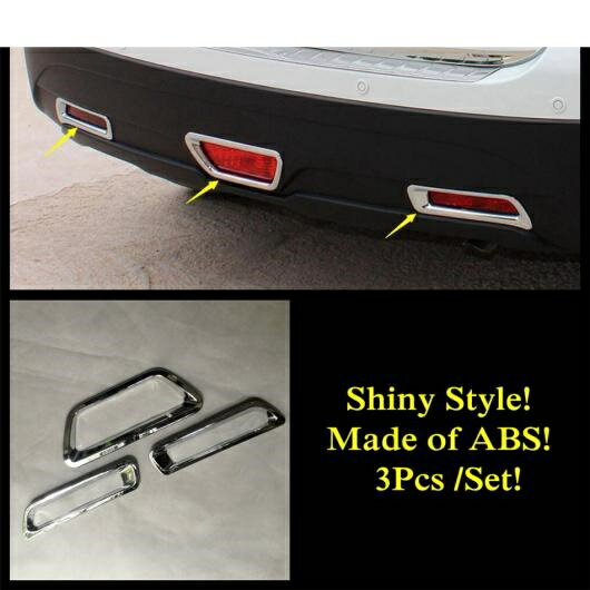 リア フォグ ブレーキ ライト ランプ アイブロー ウインドウ ワイパー バックミラー ミラー ストリップ カバー トリム アクセサリー 適用: スズキ SX4 S-クロス 2014-2021 モデル A AL-OO-9745 AL