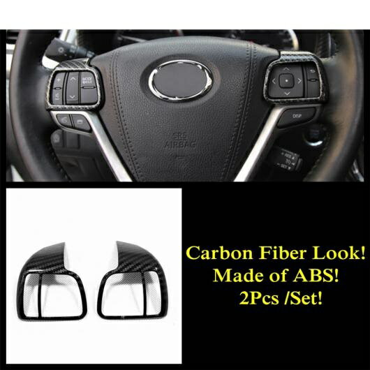 ダッシュボード フレーム エア AC ホイール アームレスト ボックス ギア パネル カバー トリム カーボンファイバー アクセサリー 適用: トヨタ ハイランダー/クルーガー モデル B AL-OO-9746 AL