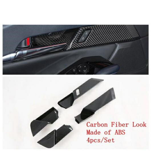 カーボンファイバー インテリア パーツ 適用: MAZDA3 CX-30 2020 バックミラー ミラー/エアコン AC 吹き出し口 /ハンドル ボウル フレーム カバー トリム タイプE AL-PP-3983 AL Interior parts for cars