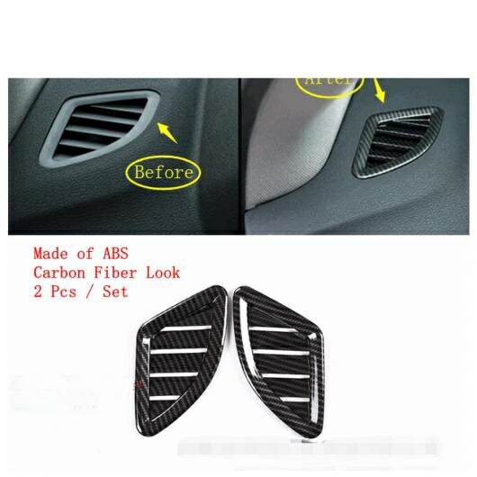 カーボン調 アクセサリー ヘッド ライト スイッチ/ギア シフト パネル/スピーカー ツイーター カバー トリム ABS 適用: BMW X2 F39 2018-2021 タイプJ AL-PP-3991 AL Interior parts for cars