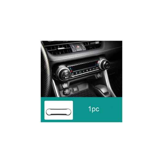 カーボンファイバー パターン 適用: トヨタ RAV4 2020-2021 右ハンドル 右ハンドル用 インテリア ギア パネル 通気口 ハンドル 装飾 カバー タイプ6 AL-PP-4761 AL Exterior parts for cars