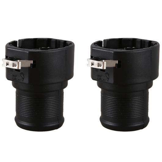 2ピース ロワー ラジエーターホース コネクタ 適用: 2011-2018 ヒュンダイ/現代/HYUNDAI エラントラ ソナタ ツーソン 起亜 オプティマ スポーテージ 25485 3J000 ブラック AL-PP-8480 AL Car parts(2)