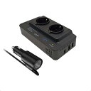 200W パワー インバーター DC12V AC220V 230V パワー コンバータ スプリッタ USB 充電 パワー インバーター EU プラグ AL-PP-9084 AL Car parts