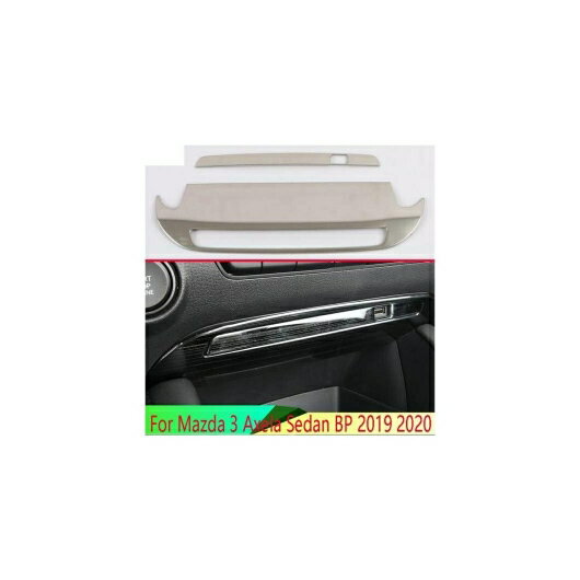 適用: MAZDA3 アクセラ セダン BP 2019 2020 ステンレス スチール フロント USB トリム ボックス 適用: インテリア エクステリア 装飾 AL-QQ-4896 AL Interior parts for cars