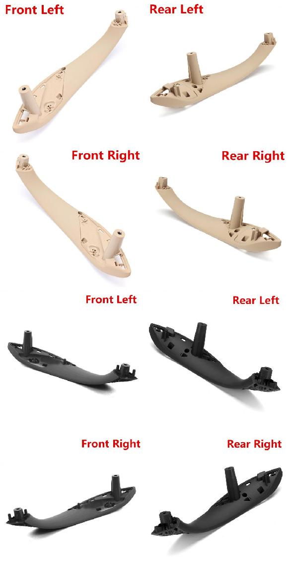 適用: BMW F30 F80 F31 F32 F34 F35 2012 2013 2014 2015-2018 インナー ドア ハンドル トリム プル グリップ パネル ハンドル ベージュ 左 フロント～ブラック 右 バック AL-QQ-5211 AL Interior parts for cars