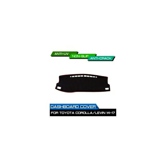 ダッシュボード マット 汚れ防止 滑り止め 適用: トヨタ カローラ レビン 2014 2015 2016 2017 ダッシュ カバー マット UV 保護 シェード AL-QQ-6863 AL Interior parts for cars