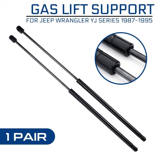 リア ウインドウ ガラス ガススプリング ショック リフト ストラット サポート ロッド アーム バー 適用: ジープ/JEEP ラングラー YJシリーズ 1987 1988 1989-1995 YJ 644mm AL-QQ-7301 AL Car parts