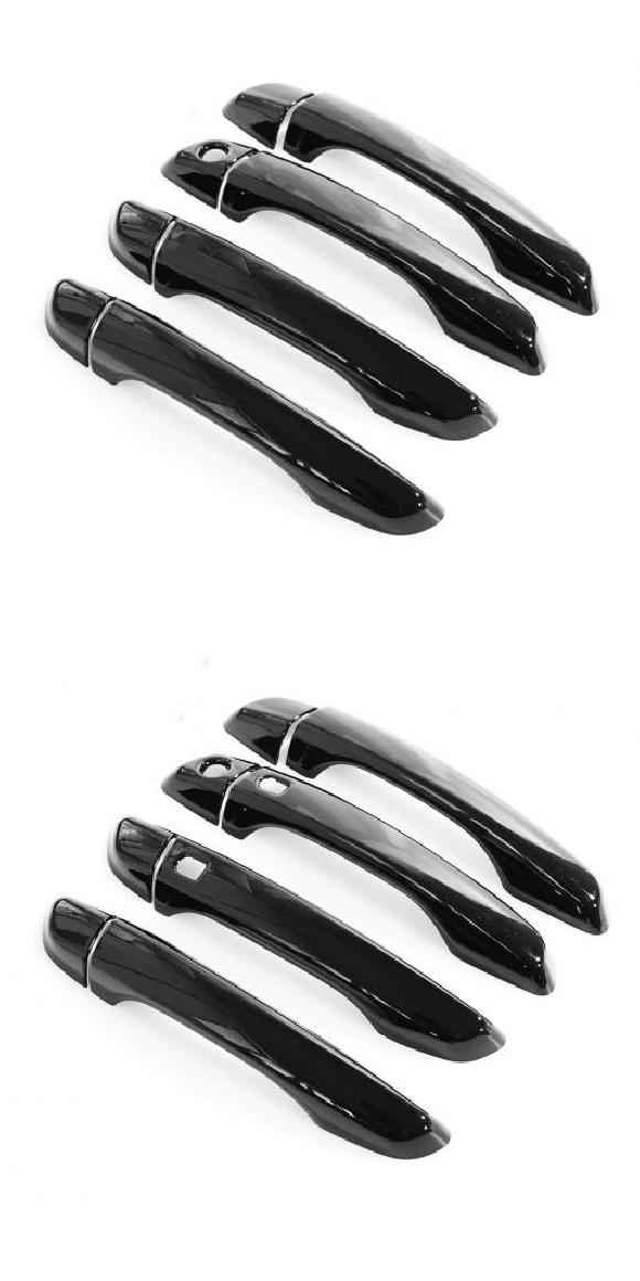 光沢ブラック ドア ハンドル カバー トリム ステッカー 適用: オペル/OPEL GRANDLAND X 2017 2018 2019 2020 2021 スタイリング アクセサリー AL-RR-2171 AL Car parts