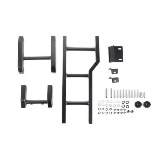 リア ドア ラダー 適用: スズキ ジムニー JB74 2019 2020 2021 2022 テールゲート ラダー 保護 フレーム エクステリア アクセサリー ブラック AL-RR-2650 AL Car parts