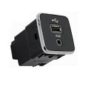 5XG28DX9AC USB アダプタ ジャック AUX オーディオ アダプタ 適用: ジープ/JEEP チェロキー/CHEROKEE コンパス 2017 2018 2019 2020 2021 AL-SS-1907 AL Car parts