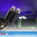 ルーフ スター ライト インテリア LED スターリー 装飾 プロジェクター USB 装飾 ナイト インテリア ギャラクシー ライト レッド ブルー AL-RR-3736 AL Car parts