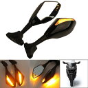 モーター アクセサリー オートバイ LED ウィンカー バックミラー スポーツ バイク ミラー 適用: ホンダ スズキ カワサキ ヤマハ ドゥカティ AL-RR-7475 AL Motorcycle parts(2)