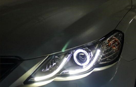 ヘッドライト 適用: トヨタ マーク X 2010-13 LED レイツ/マークX ヘッドランプ デイタイムランニングライト DRL バイキセノン HID 4300K〜8000K 35W・55W AL-HH-0169 Car parts