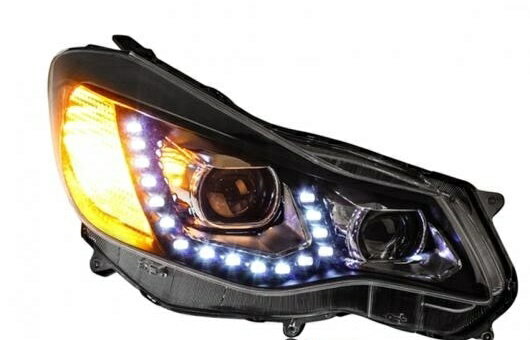 ヘッドライト 適用: スバル XV 2012-2015 LED ヘッドランプ デイタイムランニングライト DRL バイキセノン HID 4300K〜8000K 35W・55W AL-HH-0290 Car parts