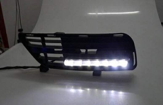適用: トヨタ マーク X 2010-2012 LED DRL レイツ/マークX 高光度 ガイド フォグ ランプ デイタイムランニングライト AL-HH-0460 Car parts