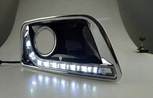 適用: シボレー/CHEVROLET マリブ 2012-2014 LED DRL 高光度 ガイド フォグ ランプ デイタイムランニングライト A スタイル AL-HH-0664 Car parts