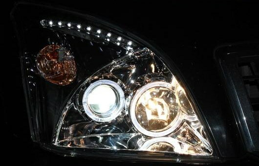 ヘッドランプ 適用: トヨタ プラド FJ120 2003-2009 LED ヘッドライト DRL H7/D2H HID キセノン BI レンズ 4300K〜8000K 35W・55W AL-HH-0929 Car parts