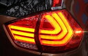 適用: 日産 エクストレイル LED テールライト 2012-2016 テール ライト リア ランプ DRL + ブレーキ パーク シグナル レッド AL-HH-1093 Car parts
