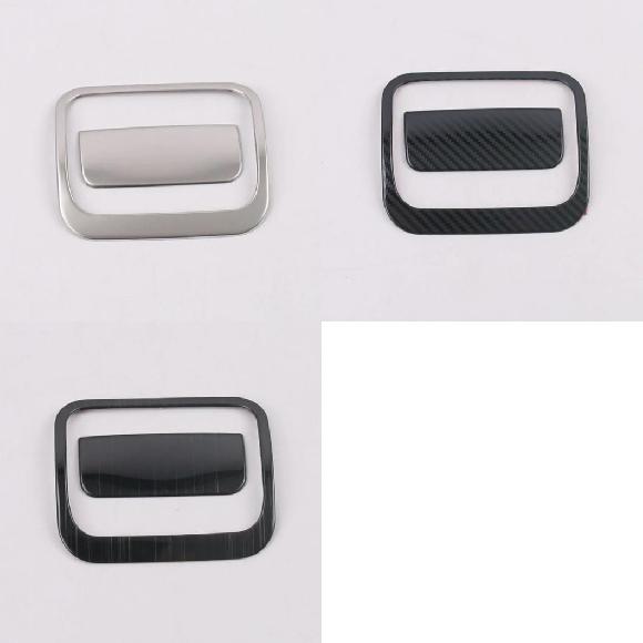 適用: 三菱 エクリプス クロス 2017-2019 2020 グローブ ボックス アームレスト ハンドル 装飾 トリム ストレージ ボックス ハンドル スチール マット〜スチール ブラック SR-AA-3193 Interior parts for cars