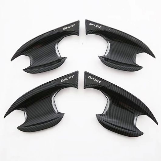 エクステリア アクセサリー 適用: シボレー/CHEVROLET トラック 2023 2024 カーボン ドア ハンドル ボウル サイド ドア ボウル カバー トリム 保護 スタイリング SR-AA-3563 Exterior parts for cars