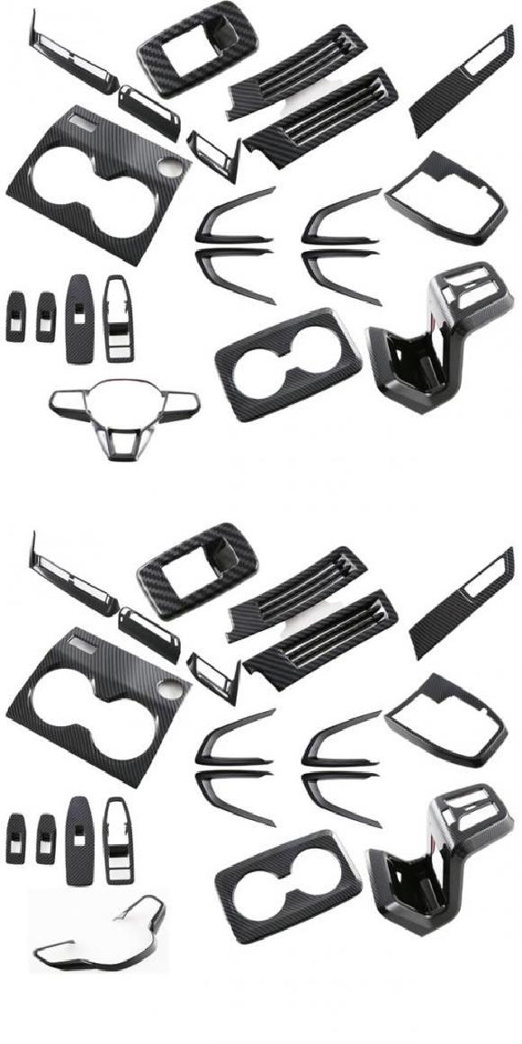 右ハンドル用 適用: BMW X1 U11 2023 2024 アクセサリー インテリア ドア パネル ウインドウ ボタン トリム ベゼル エアコン カバー ステアリング 11点セット 2・11点セット 1 SR-AA-3764 Interior parts for cars