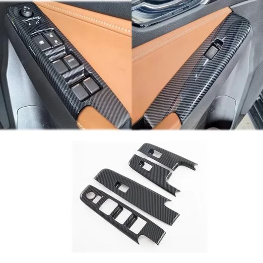 左ハンドル用 右ハンドル用 適用: いすゞ D マックス D-マックス DMAX 2021 2022 ウインドウ リフト ボタン ギア シフト カップホルダー カバー ウインドウ スイッチ 右ハンドル用 2 SR-AA-4030 Interior parts for cars