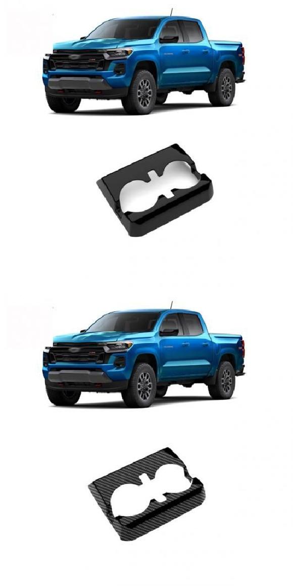 適用: シボレー/CHEVROLET コロラド 2024 2025 ABS ウインドウ スイッチ コントロール ギア シフト パネル フロント リア ABS ピアノ ブラック F・カーボンファイバー F SR-AA-4102 Interior parts for cars