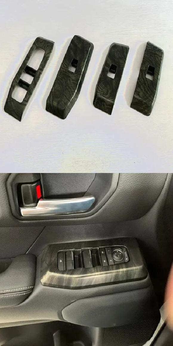 左ハンドル用 右ハンドル用 適用: トヨタ ランドクルーザー 250 プラド LC250 2024 2025 ブラック ピーチ ウインドウ スイッチ 右ハンドル用・ウインドウ スイッチ 左ハンドル用 SR-AA-0394 Interior parts for cars