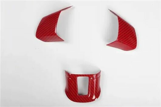 右ハンドル用 適用: フォルクスワーゲン/VOLKSWAGEN ゴルフ 6 GTI MK6 2009-2012 レッド カーボンファ..