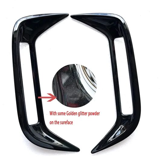 適用: トヨタ ヤリス ヴィッツ クロス 2020-2022 2023 ABS ブラック リア フォグライト カバー ベゼル トリム バックミラー ミラー カバー エクステリア リア フォグライト ベゼル SR-AA-4141 Car light