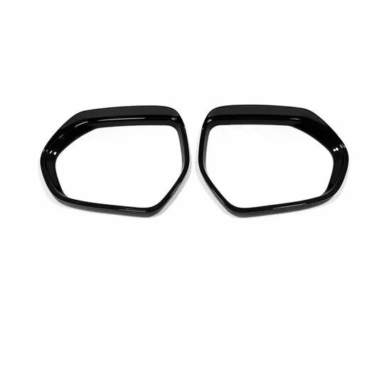 適用: トヨタ ヤリス ヴィッツ クロス 2020-2022 2023 ABS ブラック リア フォグライト カバー ベゼル トリム バックミラー ミラー カバー エクステリア バックミラー バイザー カバー SR-AA-4141 Car light