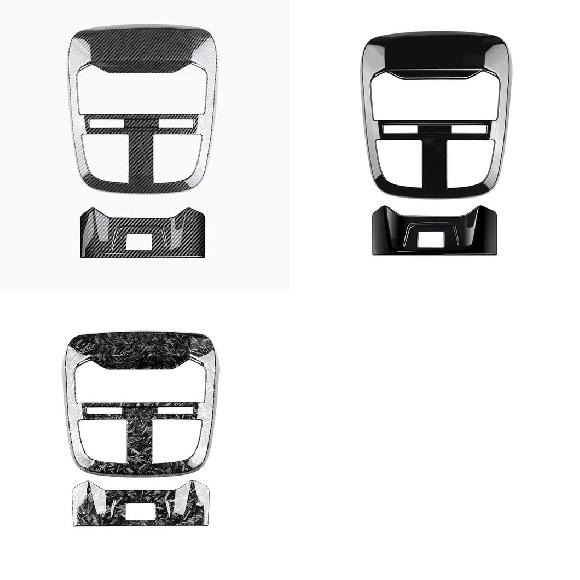 適用: スバル BRZ/ZD8 適用: トヨタ GR86/ZN8 2021-2023 ABS インテリア フロント リード ライト ルーフ ランプ パネル カバー トリム カーボンファイバー〜マーブル グレイン SR-AA-4223 Interior parts for cars